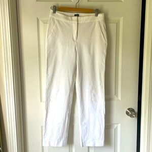 J Crew Cream Kate pant Size 4